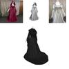 The Ultimate Wedding Dress Solid Color Hooded Design