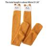 Women Cartoon Thigh High Fuzzy Slipper Socks Cute Animal Embroidery 3D Ears Over Knee Long Stockings Winter Fluffy Plush Warm Leg Warmers