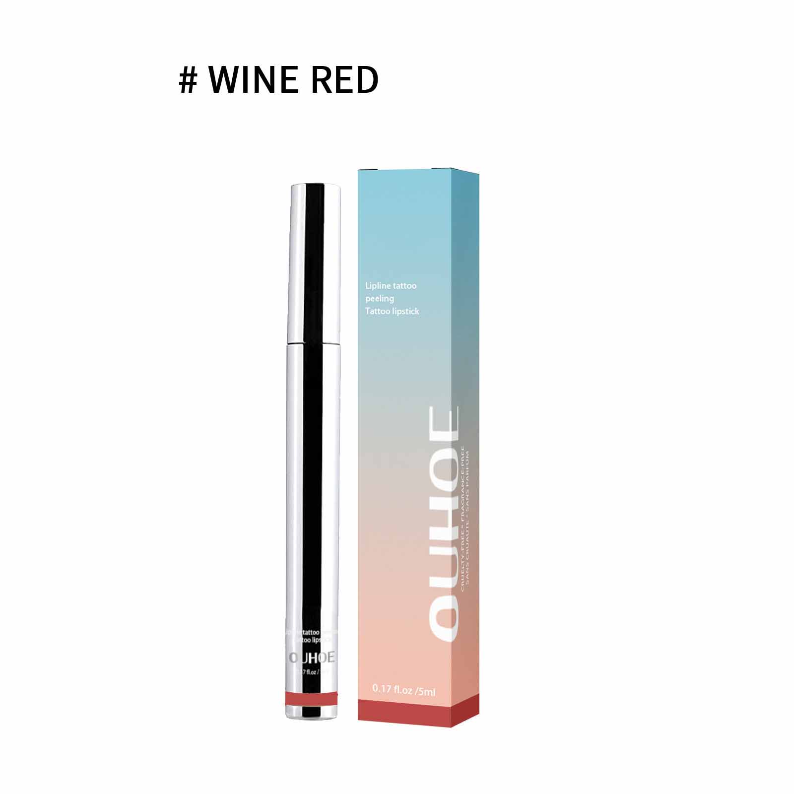 

3 цвета отшелушивающий карандаш для губ татуировка водостойкий долговечный матовый бархатный оттенок для губ сексуальный красный контур губ макияж косметика вино красного