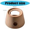Double Purpose Ceramics Heater For Teas Warming And Essential Oil Diffusions Teapot Warmer Stove Candle Stand Base