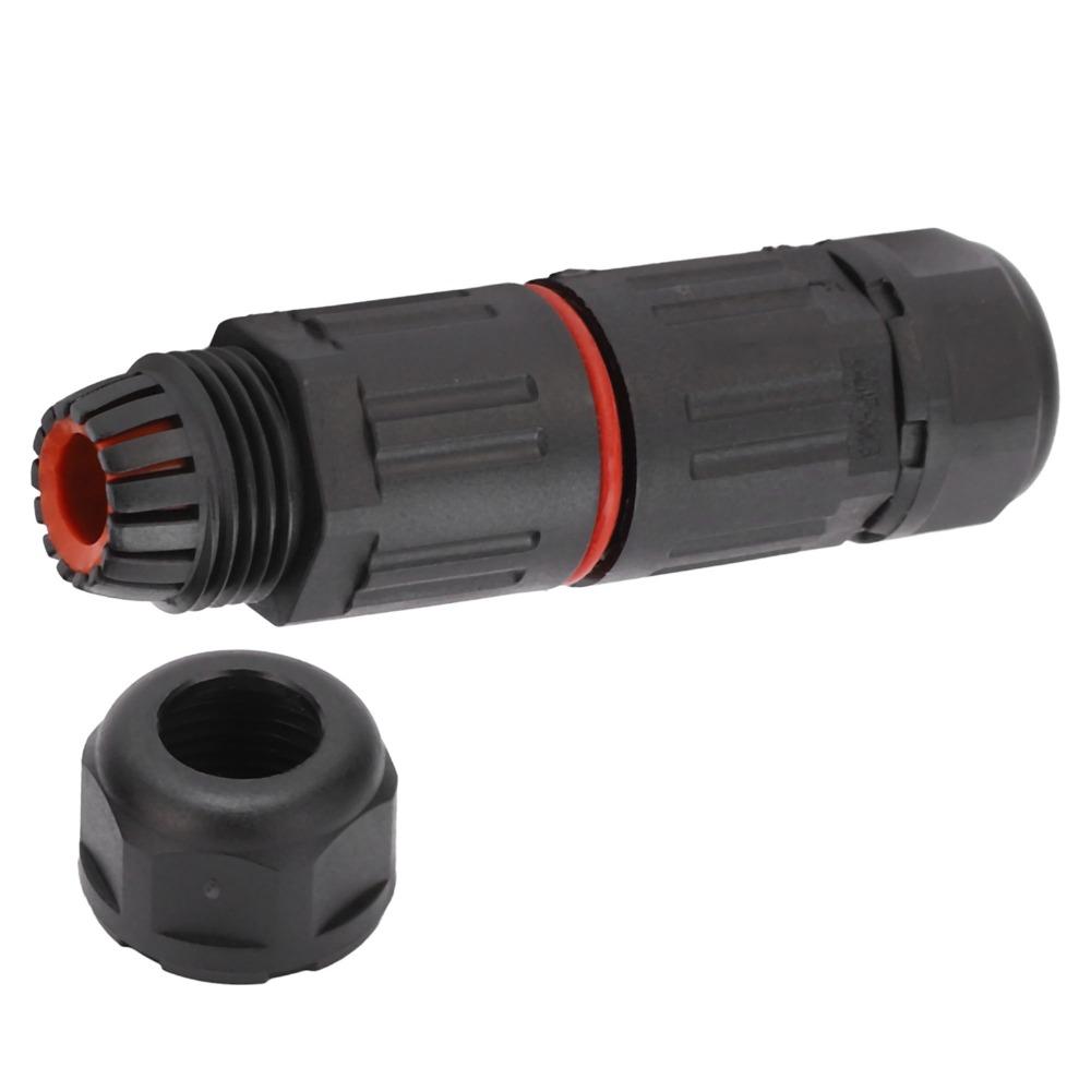 3 Pin Cable Connector PA66 Fire Retardant Wire To Wire Adapter  Street Lights