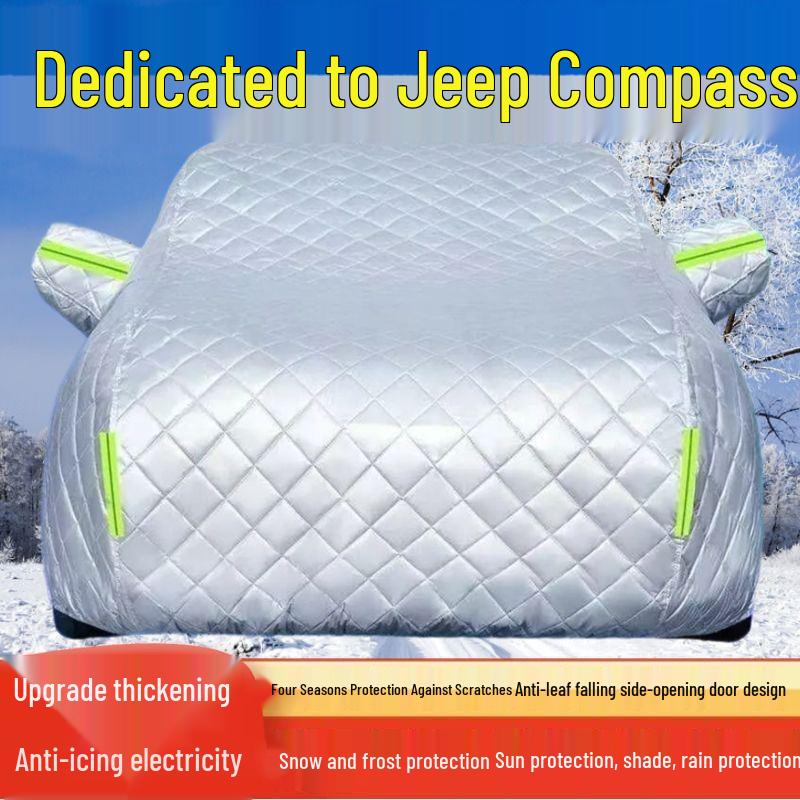 Jeep Compass Allwetter-Autobezug: Schutz vor Sonne, Regen, Schnee, Frost, Hagel