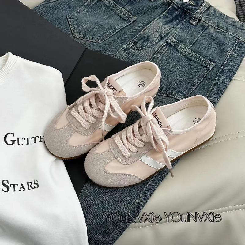 

Женские летние дышащие низкие кеды на плоской подошве жемчужно-белого цвета, тонкие, милые, повседневные туфли с лебедем 35