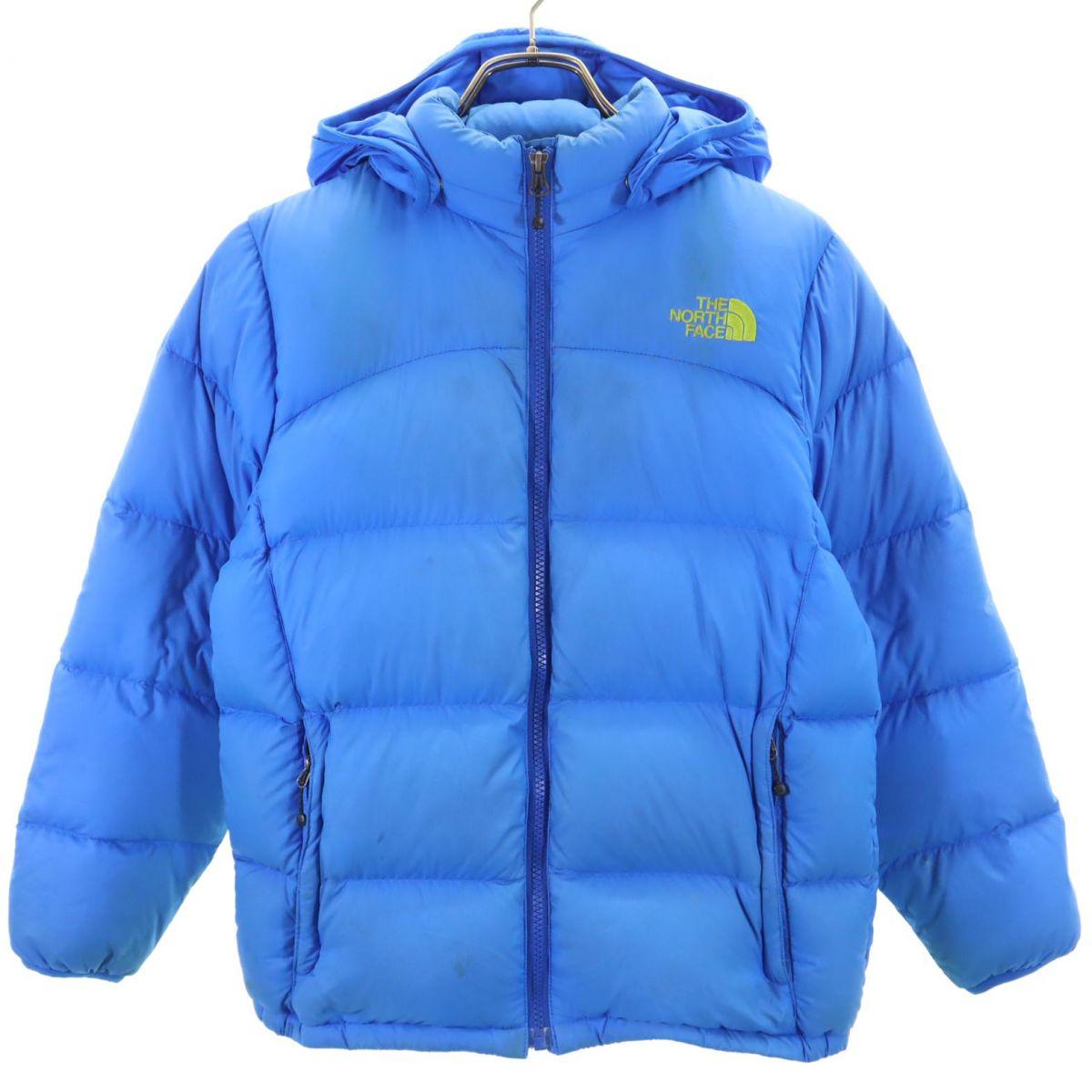 

THE NORTH FACE NDJ91503 Пуховик для улицы 150 Светло-голубой Детский Б/у