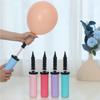 Pompă pentru baloane Accesorii pentru baloane Inflator pentru baloane împingere manuală Pompă de aer pentru nunta Valentine Instrumente de decorare pentru petrecerea de ziua de naștere