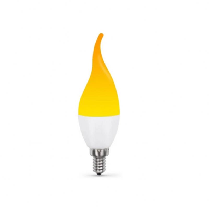 The latest E27 LED flame bulb Fire E14 Corn bulb Flicker LED light Dynamic flame effect 3W 5W 9W 85V-265V for home lighting