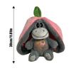 Cute Luminous Breathing Doll With Motion Lights Plush Breathing Stuffed Doll Soft Donkeys Cartoon Plush Doll Baby