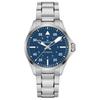 Hamilton Ceas Elvețian Unisex Seria Aviație Culoare Kaki cu Mecanism Mecanic Automatic Rezistent la Apă 100 Metri Cadran Albastru 39mm Curea din Oțel Inoxidabil H76305140
