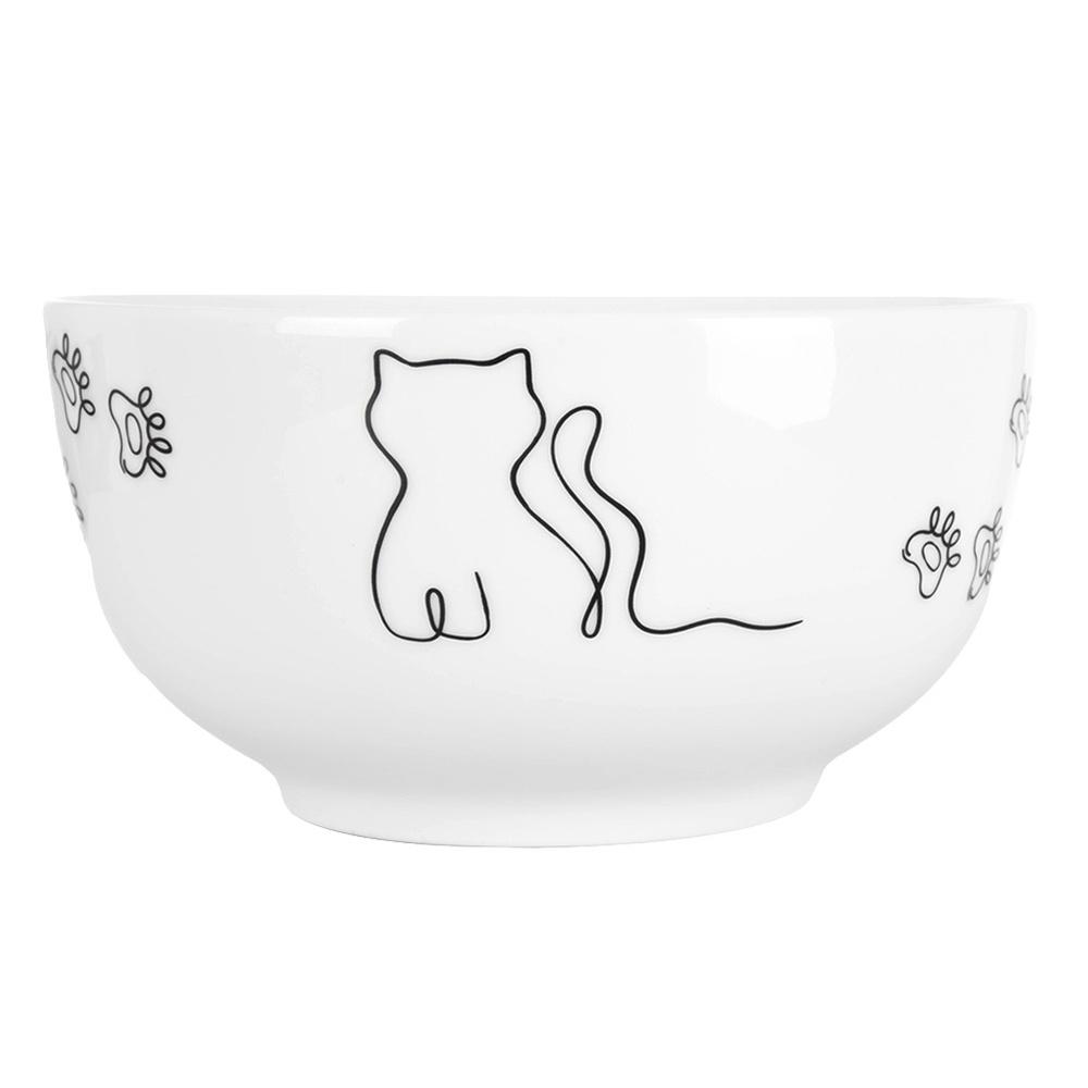 Miseczka Miska na Zupę Płatki Surówki Przekąski Salaterka Porcelanowa 500ml