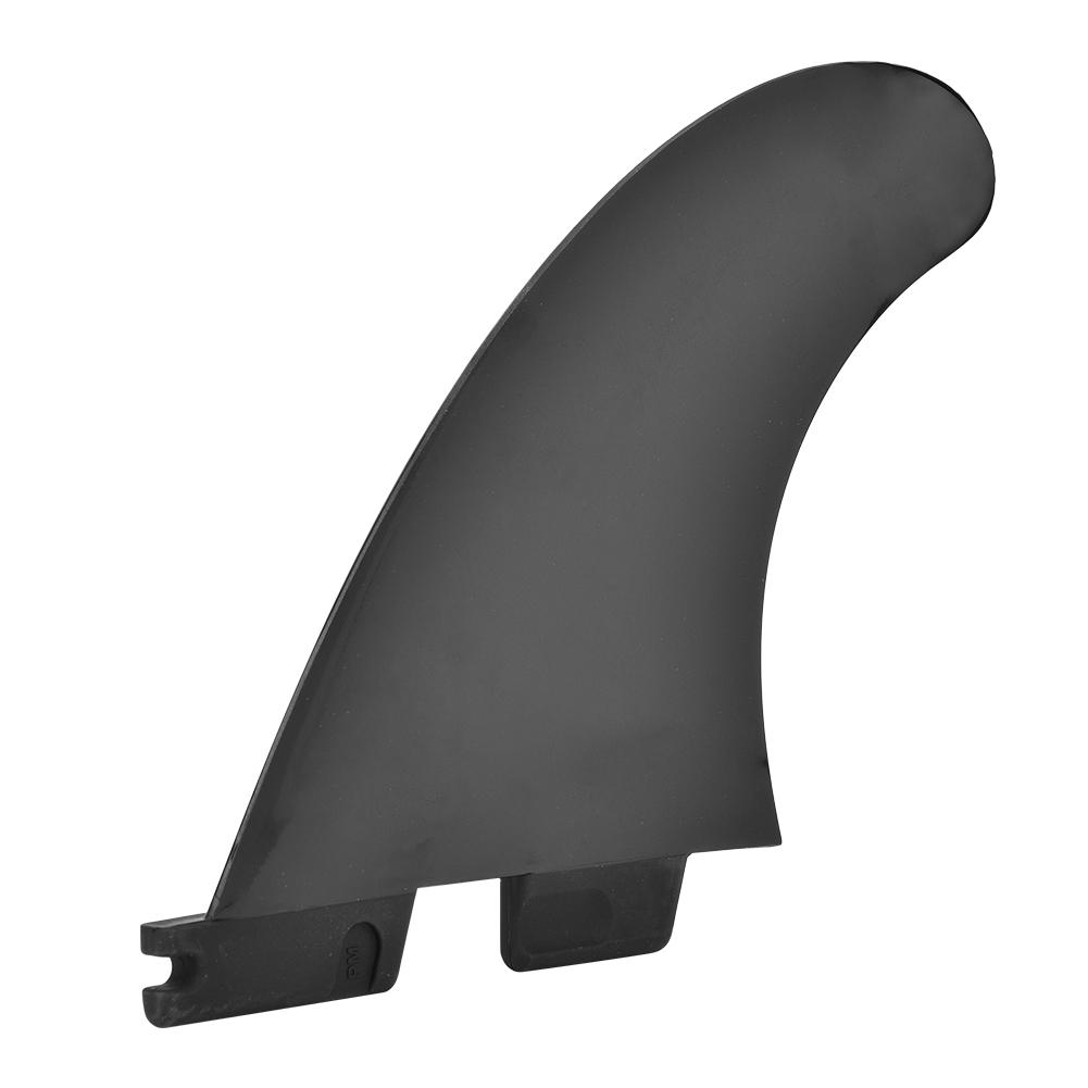 הגדל זנב הגה מפוצל ספורט גלישת גלים גלשן קאנו סנפירים אביזר שחור