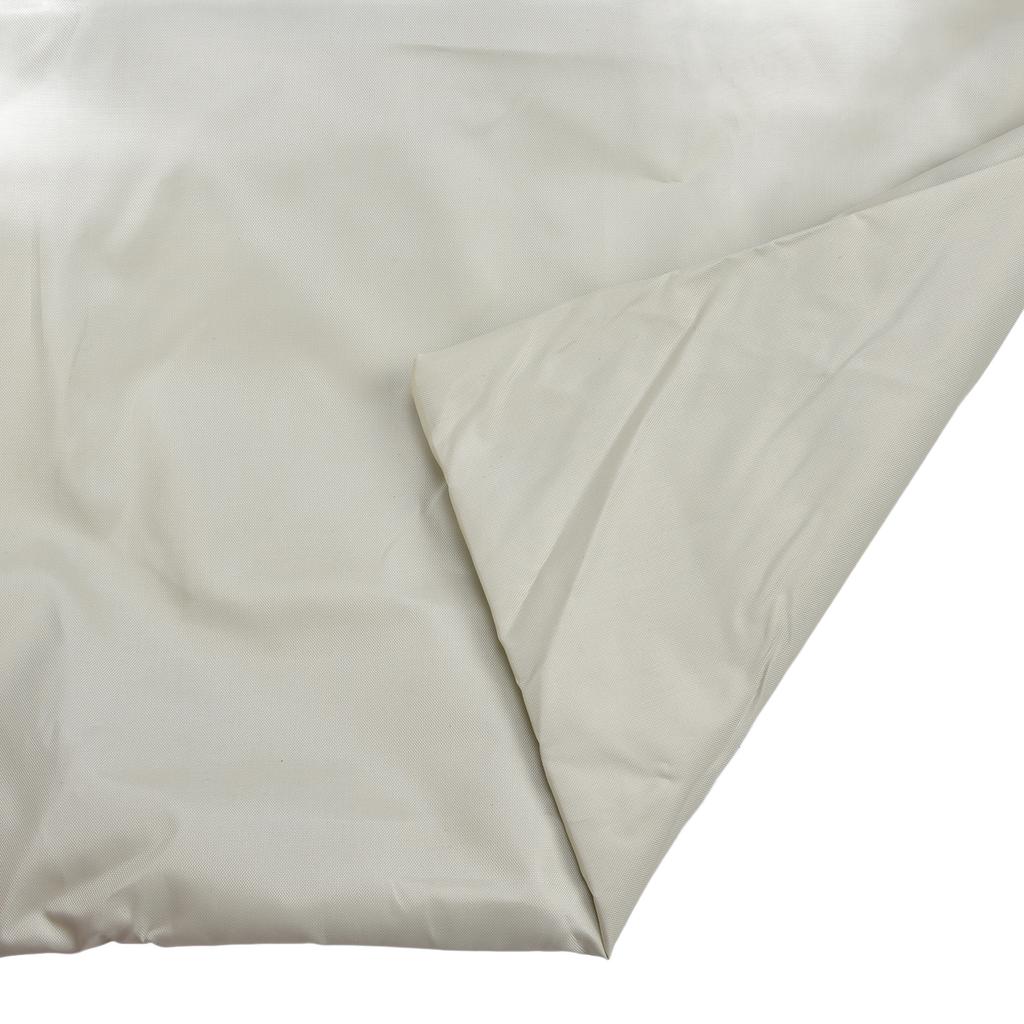 Outdoor Telescopic Canopy Dust Cover 210D Oxford Cloth Waterproof Sunscreen Awning Protective Cover Beige