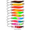 Ma Kou Sequins Long Range Metal Road Subbait Microobject Colorful Melon Seed Sequins White Stripe Crossmouthed Perch Spoon Type Fake Bait