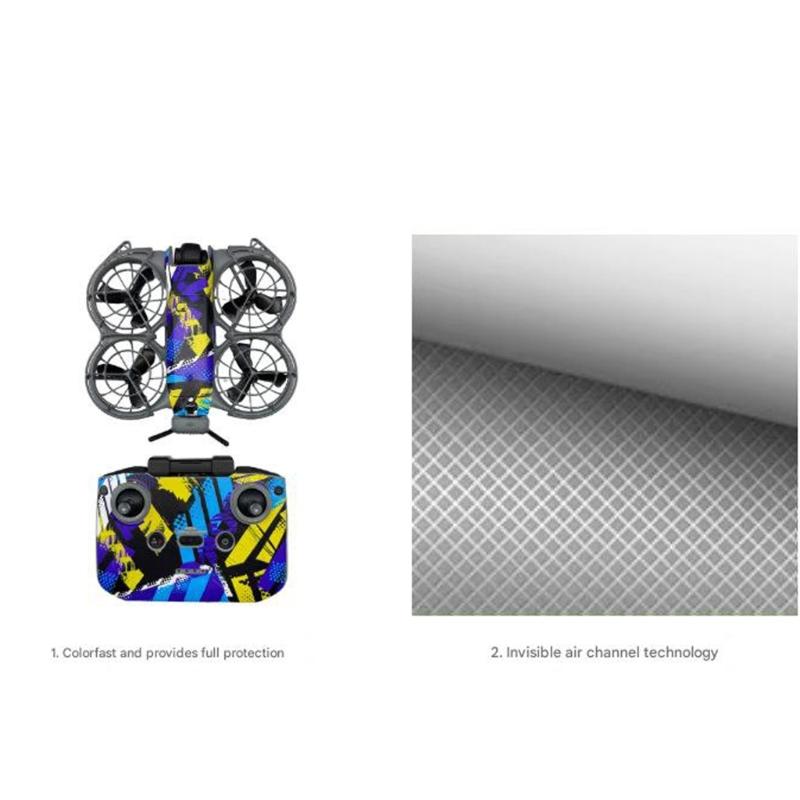 Precisions Protective Film Sticker for 2 Drones AntiCollision Protections Guard