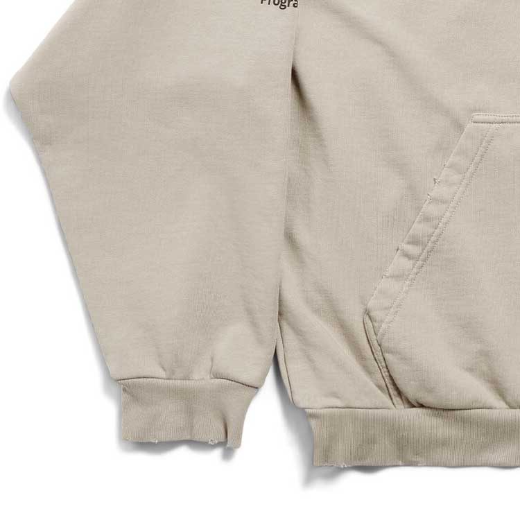 Balenciaga Sweatshirt Unisex Khaki 767877TQVB79763