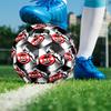 FC Koln Print Size 5 Soccer Ball, PU Wear Resistant Football for Match Training and Daily Practice, Birthday Gift for Soccer Fans