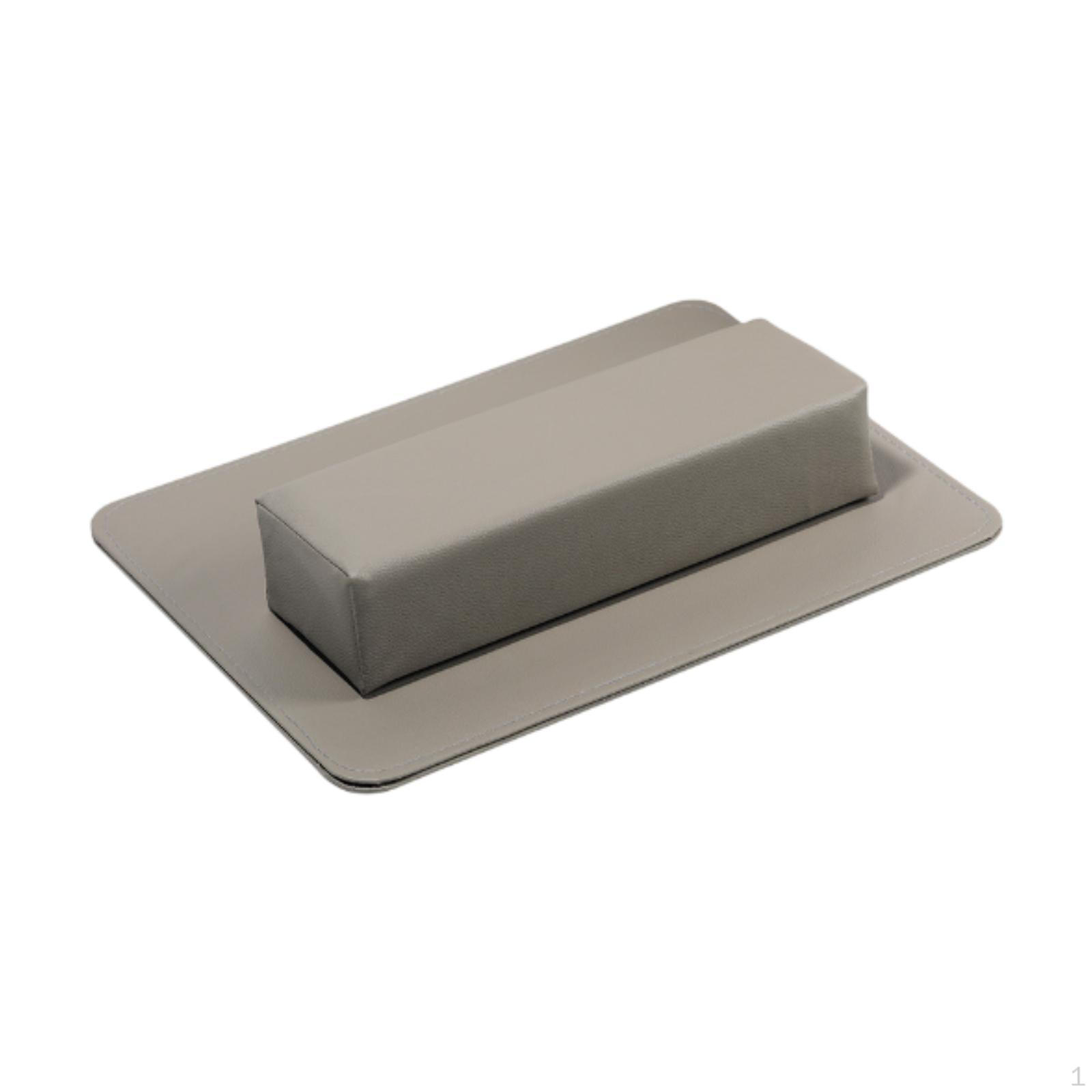 

Подставка для ногтя с ковриком для маникюра, держатель для подлокотника для искусства серый