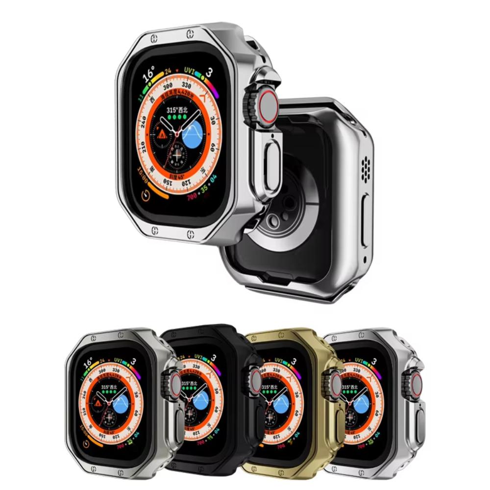 Metal TPU Bumper Case For Apple Watch Ultra 3 49mm 11 10 46mm 42mm Protector Cover for iWatch 9 8 7 6 SE 41mm 45mm 38mm 40 44mm