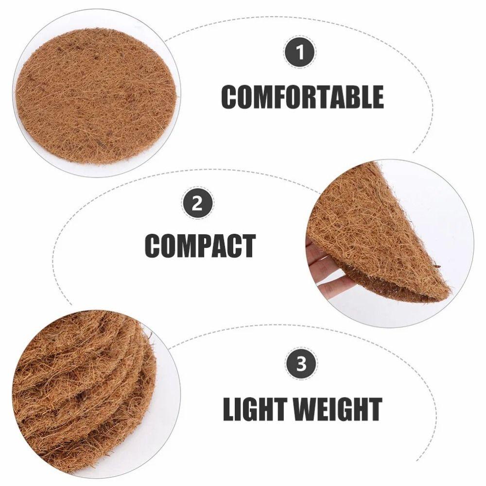 Anti Grass Flower Pot Disc Mat Thick Tree Guard Mat Waterproof Flower Pot Leak-proof Mat  Planters