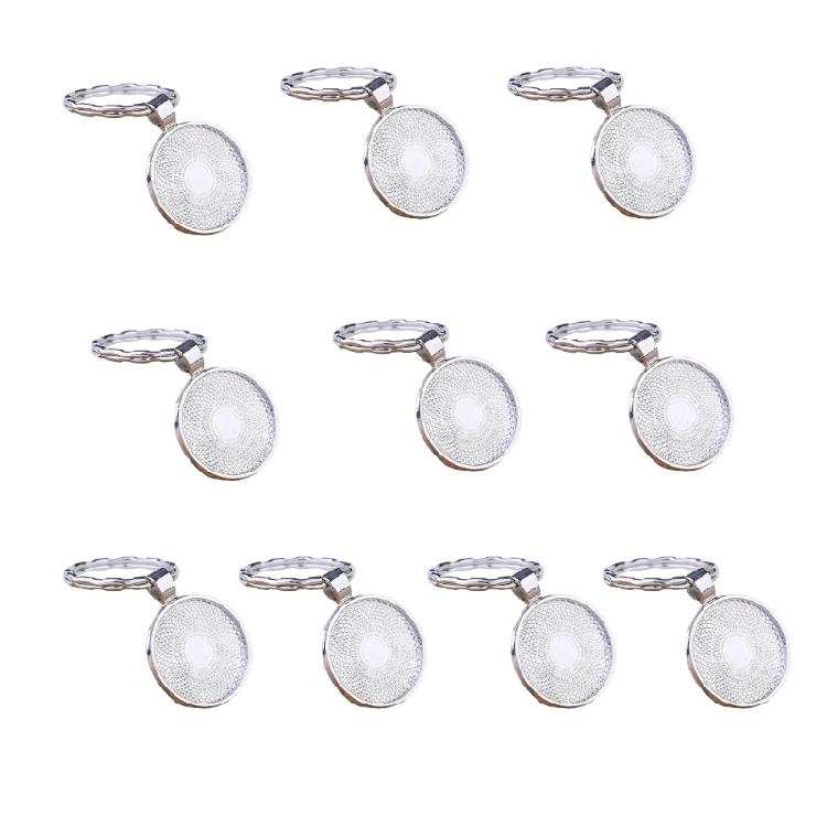 

10Pcs Creative Keychain Accessories Veratile Keyring for DIY Craft Enthusiasts