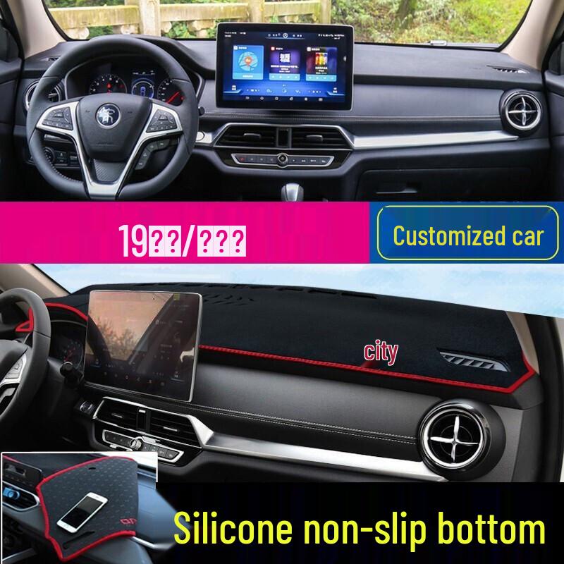 BYD Dashboard Sun Shade Pad for Song Pro, Qin F3, Tang, Qin Plus, Yuan - Heat Insulation & Sun Protection