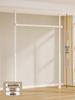 Floor-Standing Clothes Rack: Bedroom Hanger, Retractable Drying Rod, Coat & Hat Rack.