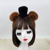 Cartoon Bear Ear Plush Headband Cosplay Costume Hairhoop Birthday Party Hairband Women Face Washing Hairhoop Accessories