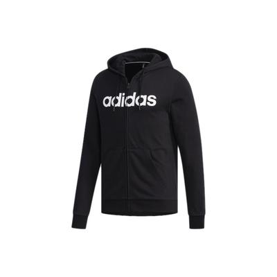 Neo Linear Zip Hoodie Jacket Men Outerwear Black EI4736