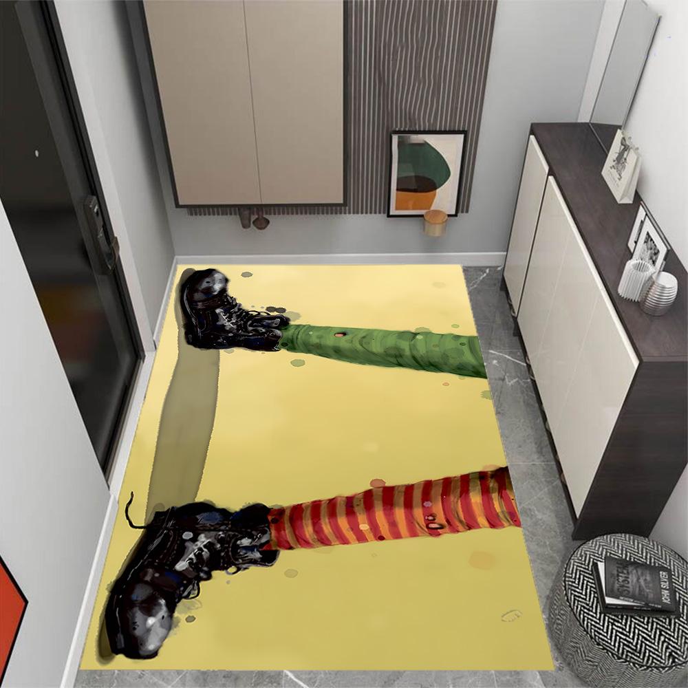 Colorful Children's Adventure Area Rug Perfect for Game Room Living Rooms Kitchen Balcony Antislip Carpet Decorate Offices Perfect Gift for Women/Men