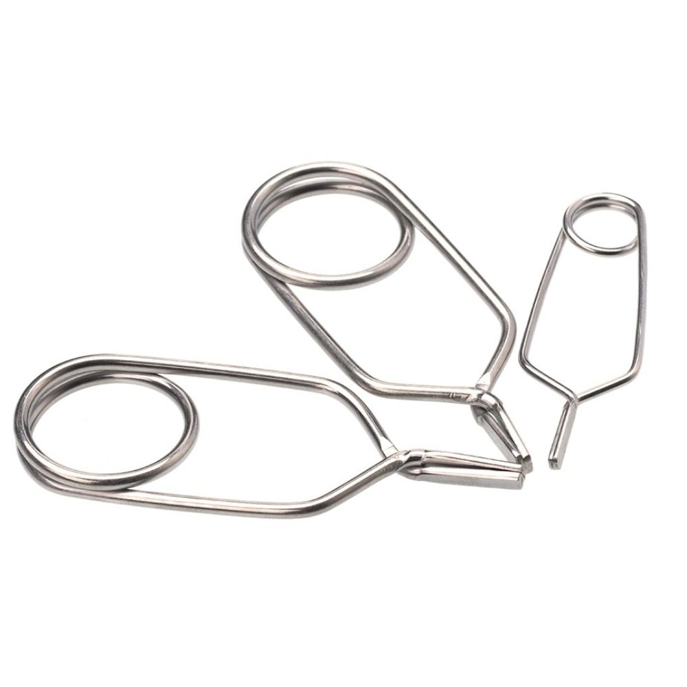 Stainless Steel Fly Tying Tool Lures Creation Feather Wrapping Tool Portable Lure Making Clips