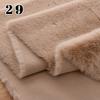50*180cm Thicken High-end Simulation Fox Fur Fabric Fluffy Artificial Fur Fabric Diy Fur Clothing Fursuit Fur Collar Vest Scarf