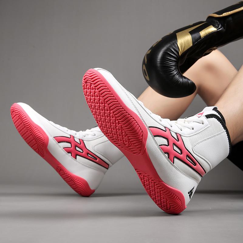 Adult Men's and Women's Professional Boxing Shoes, Wrestling Shoes, Fighting Shoes, Professional Competition Training Shoes