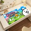 The BBattleS CCats Mouse Pad Nonslip Locking Edge DeskMat PC Laptop Accessories Rubber Office Keyboard Large Game XXL Carpet