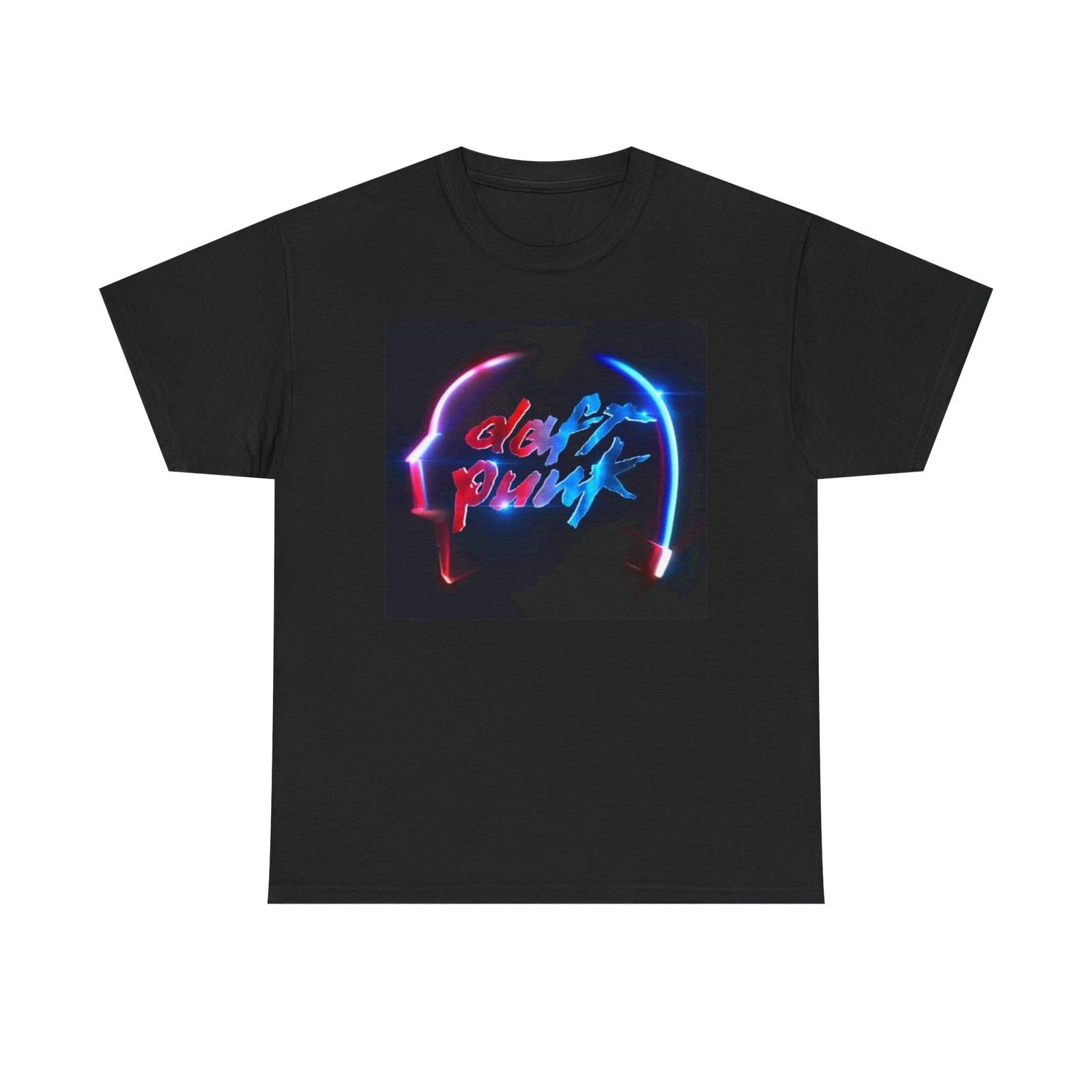 

Daft Punk Tshirt EDM Techno Tour Merch Unisex Heavy Cotton Tee 4XL