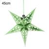 3D Star Paper Hanging Hollow Pentagram Lampshade Xmas Christmas Tree Decoration ARI