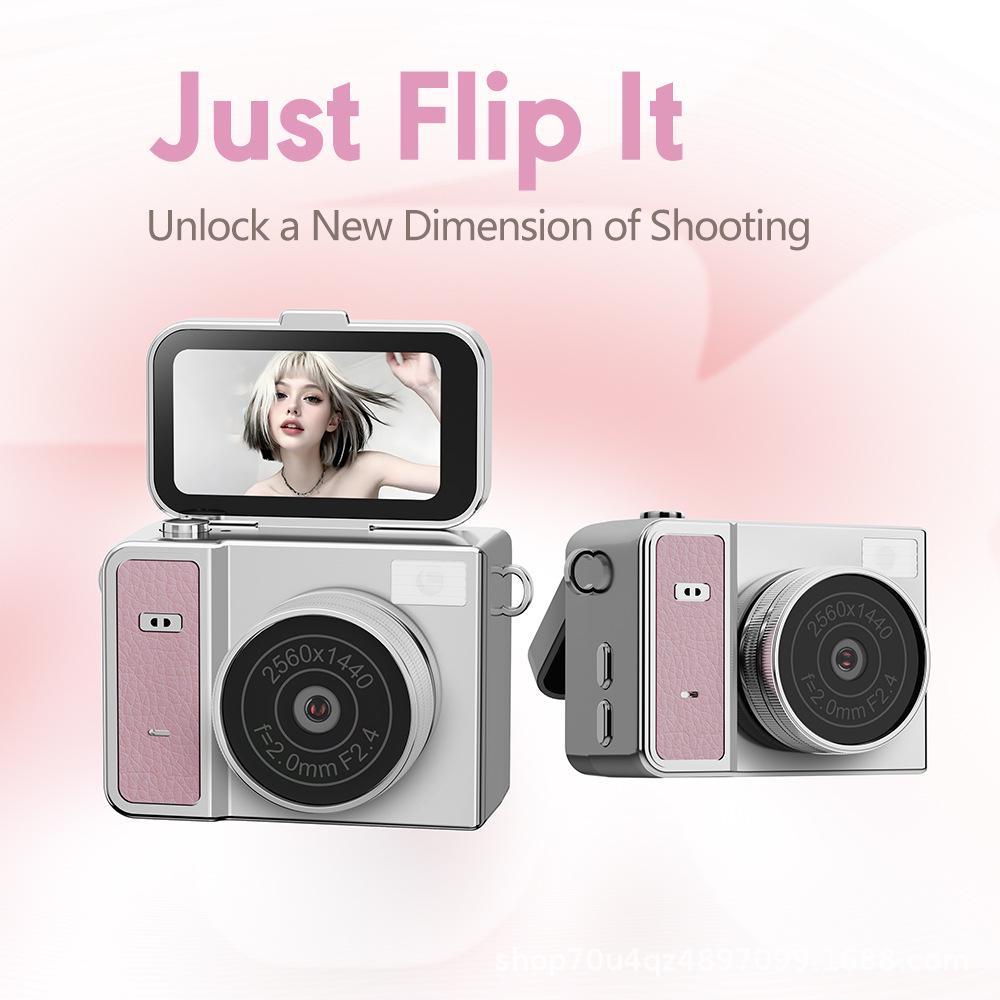 Portable Retro Mini HD Camera for Students & Parties - Trendy, Compact Photo & Video Recorder