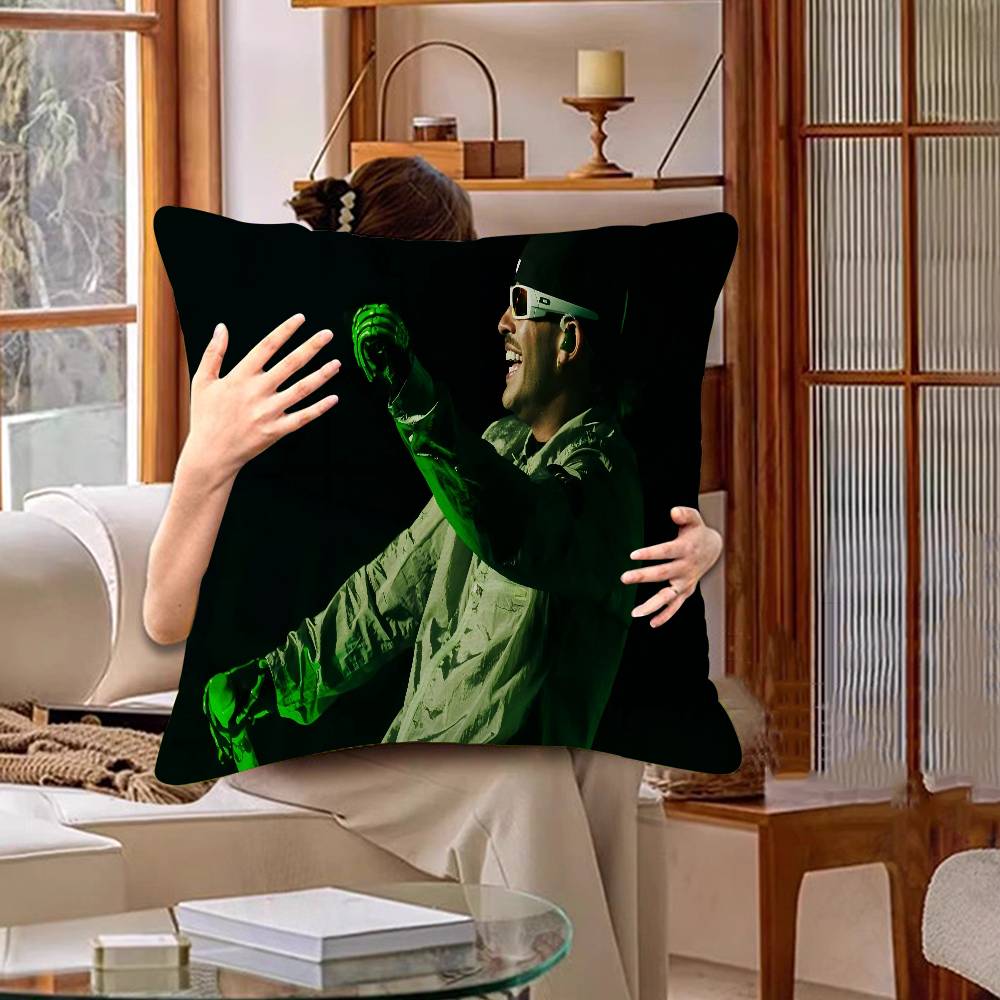 Ferxxo Hot Singer Feid Ferxxo Cushion Cover Polyester Sofa Cushions Decorative Throw Pillows Home Decoration Pillowcover