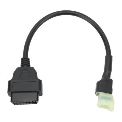 OBD2 16-Pin auf 4-Pin Diagnoseadapter OBD Code Scanner Anschlusskabel Unterstützung K-Leitung für