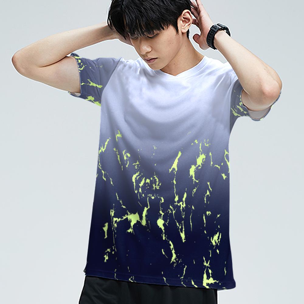 

Дышащая мужская футболка, новые топы с короткими рукавами, летняя быстросохнущая футболка, мужская свободная одежда большого размера 5xl 6XL
