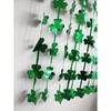 Clover Garland Backdrop Decorations, Suitable for St. Patrick's Day Party Background Wall