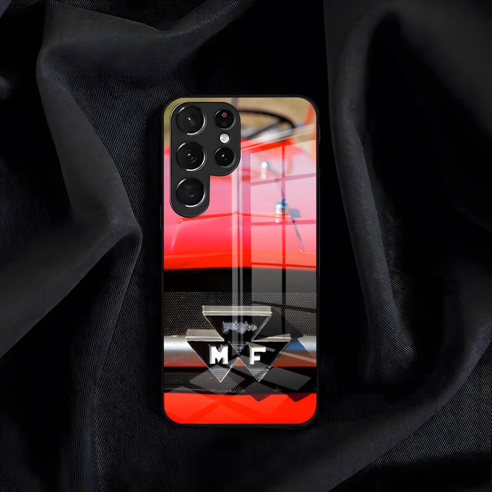 

Massey Ferguson Phone Case For Samsung S26 S25 Edge S24 S23 S22 S21 S20 Ultra Plus FE Glass Cover Galaxy S24 Plus