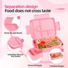 Portable Heated Bento Lunch Box for Kids and Students