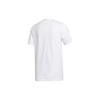 Adidas T Shirts Men's White Crew Neck Moderate Straight Fit GL4426