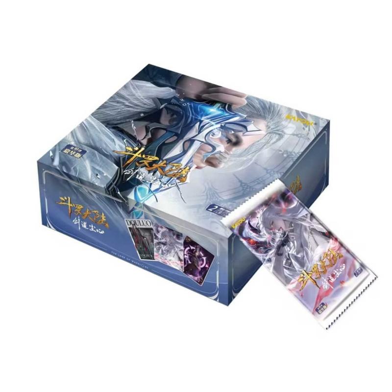 Genuine Douluo Dalu Animation Collection Card Deluxe Edition Vol.10 Kendo Dust Heart Anime Peripheral Gifts Whole Box