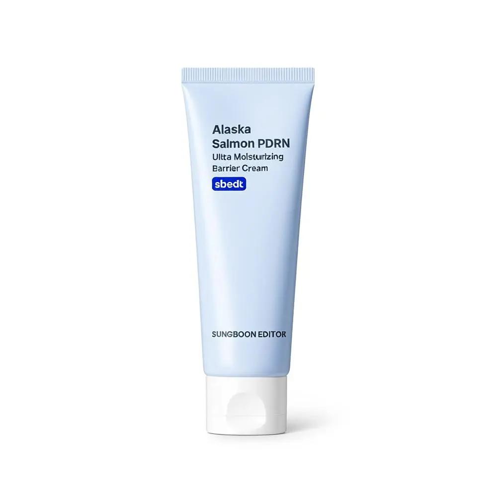 SUNGBOON EDITOR Alaska Salmon PDRN Ultra Moisturizing Barrier Cream Skin Repair & Hydration 50ml (+10ml x2)
