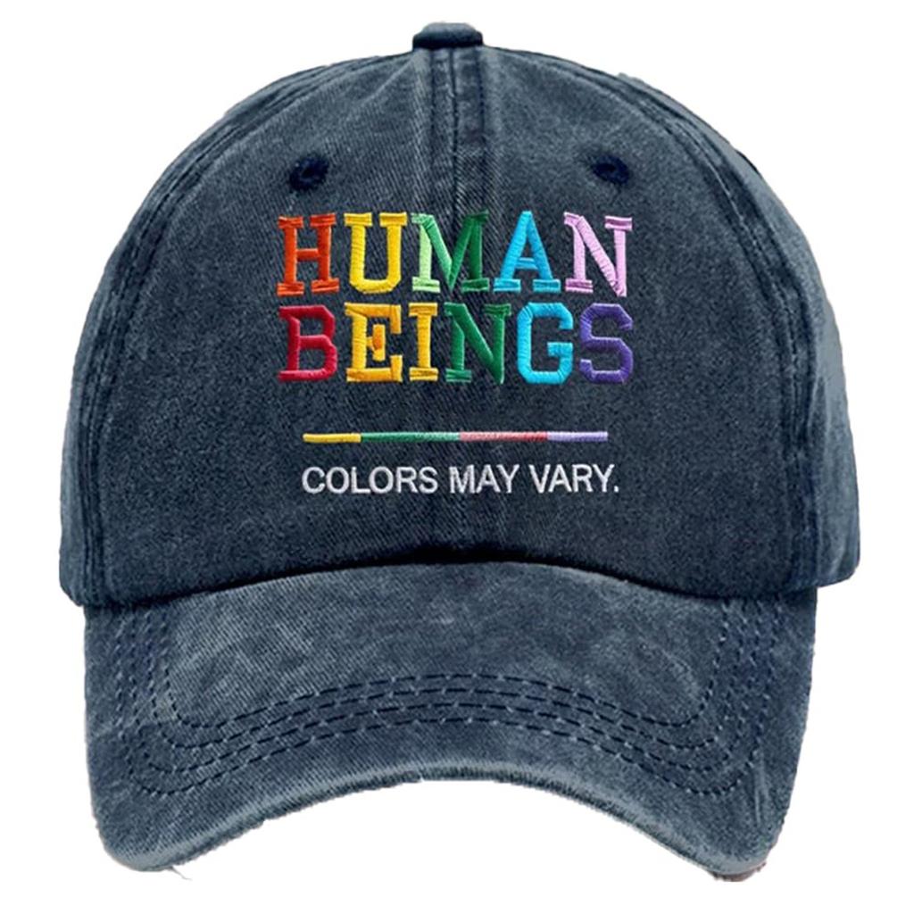 Women Men Adult Washed Printed Baseball Cap Washed Cotton Daddy Hat