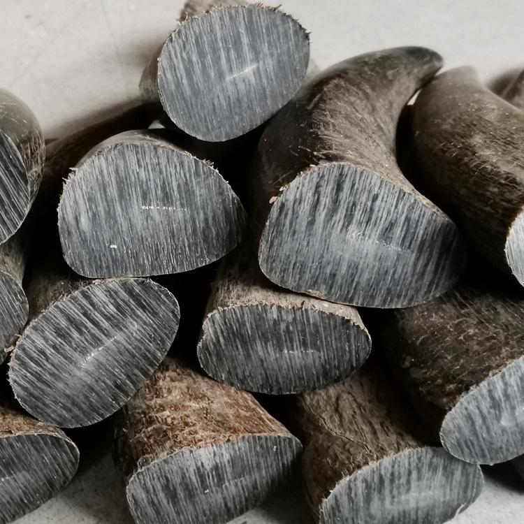Bizoní roh DIY materiál pro řezbářství a řemesla: Rukojeti nožů, Korálky, Pečetě