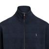 Polo Ralph Lauren FW23 Logo Embroidered Plain Knit Jacket Men Jackets Navy-Blue MNPOKNI16823155-410