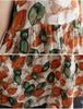 2024 Summer Cotton Linen Spaghetti Strap Long Dress with Large Hem and Slimming Fit