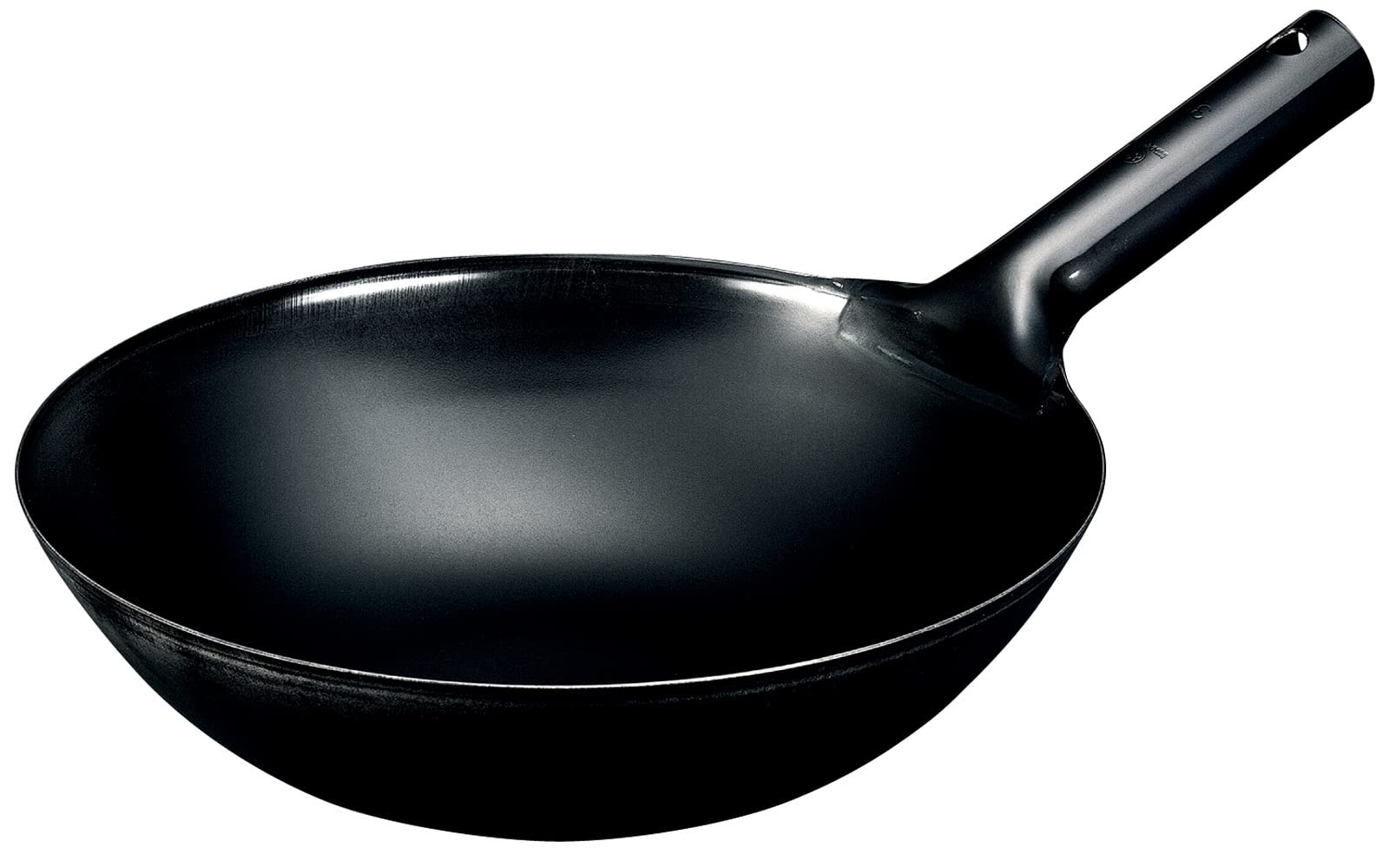 

Kanda Iron Wok, 36cm, Made in Japan, One-Handed, for Chinese Food, Commercial Use, Product Code: 001051