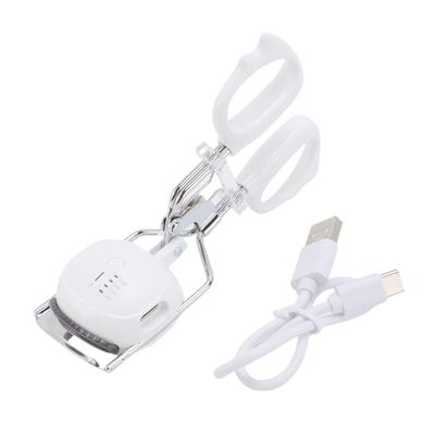 Modelador de Cílios Aquecido Aquecimento Rápido 4 Configurações de Temperatura Modelador de Cílios Elétrico Função Memória